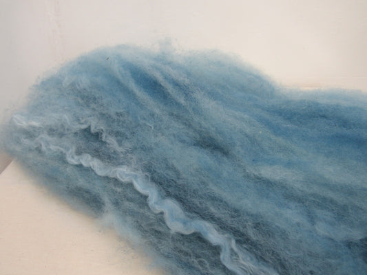 Natural Dye BFL / Silk Batts