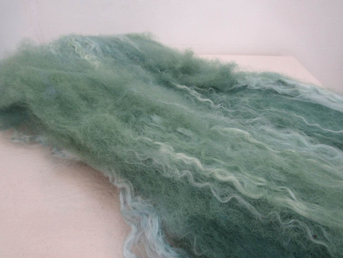 Natural Dye BFL / Silk Batts