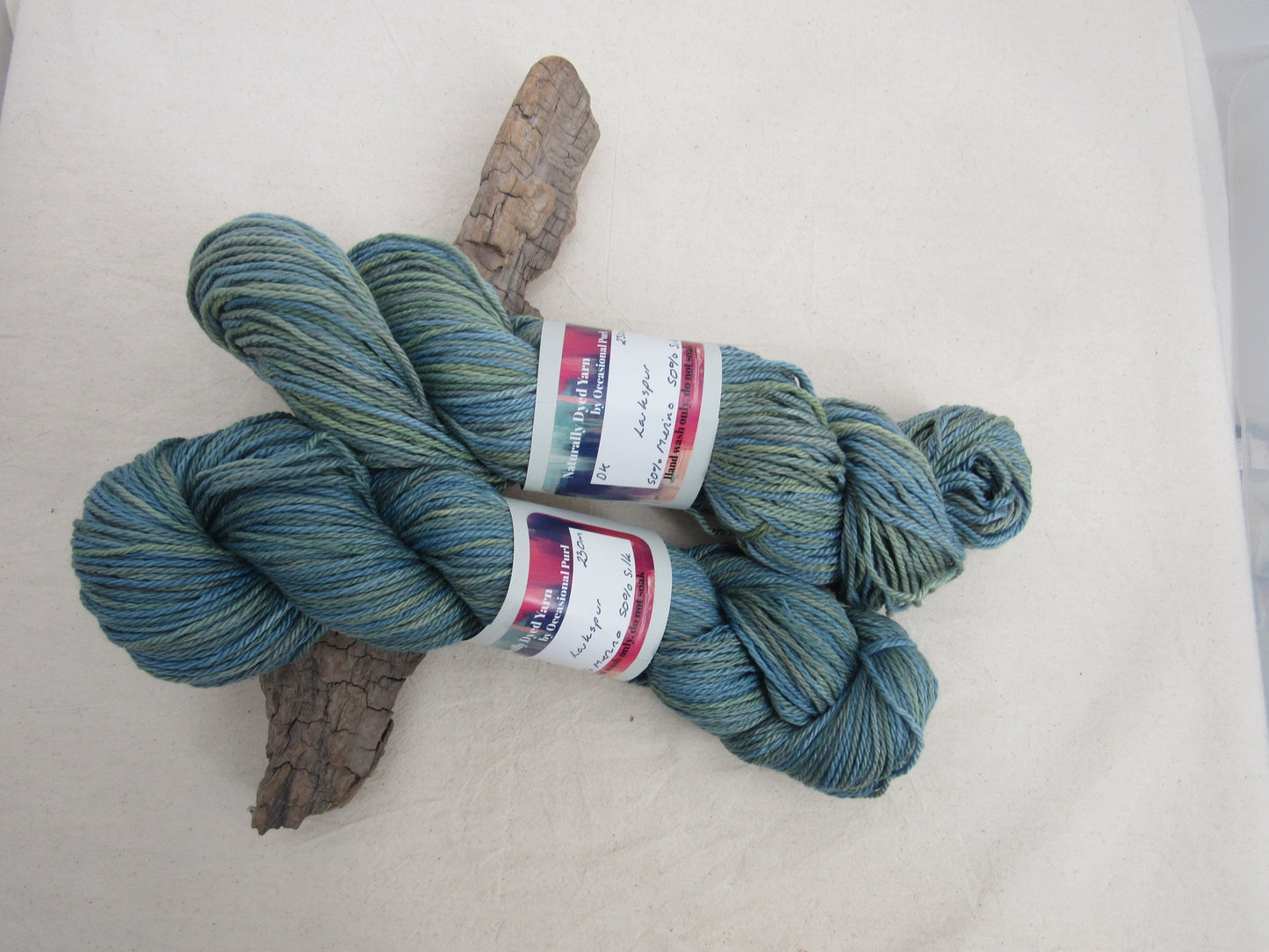 Natural Dye DK Merino Silk Blend Yarn