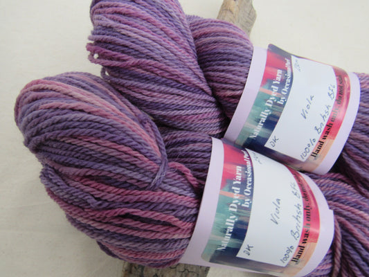 Natural Dye DK BFL Yarn