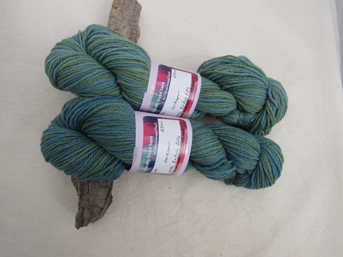 Natural Dye DK BFL Yarn