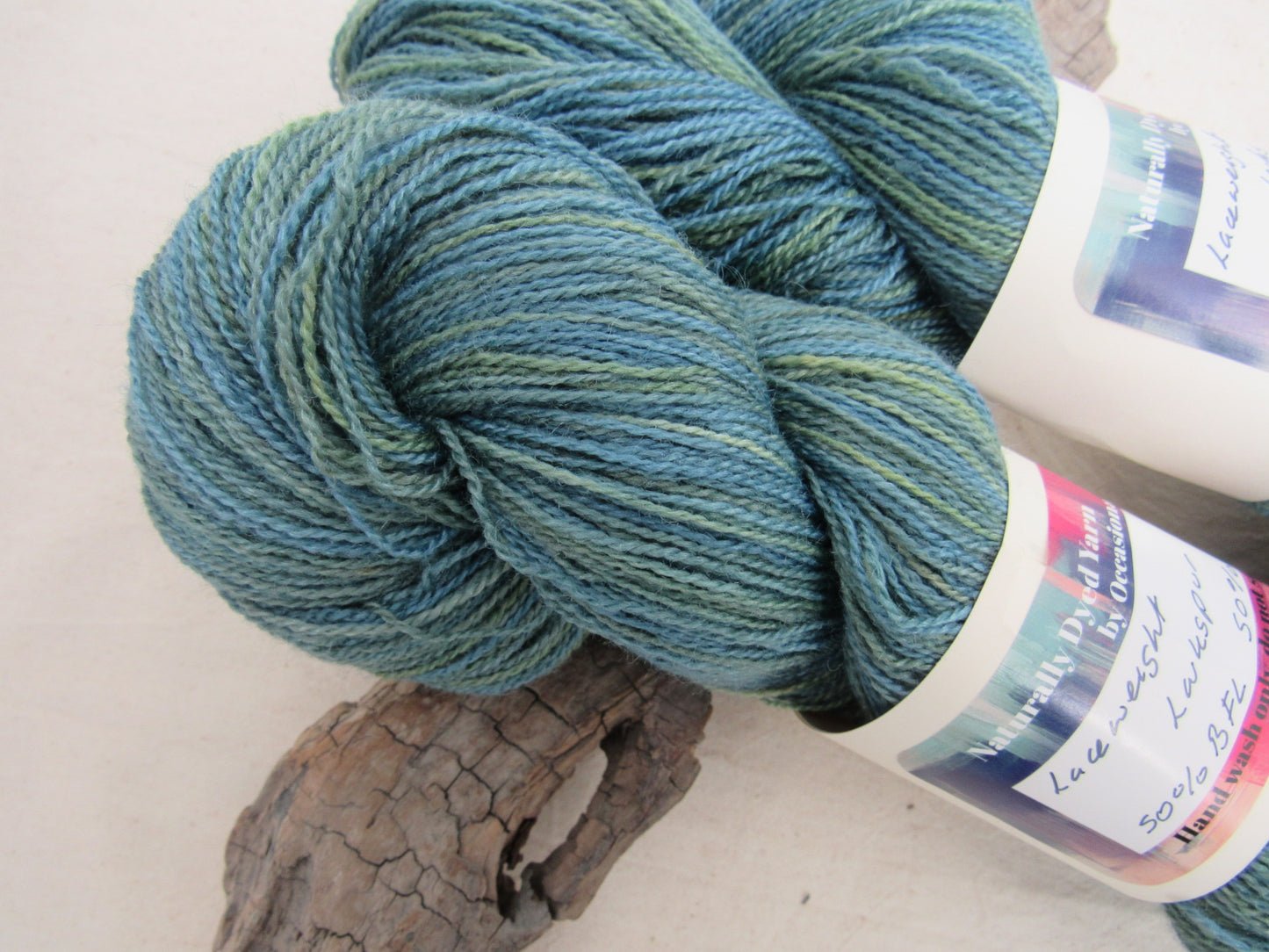 Natural Dye Laceweight Yarn