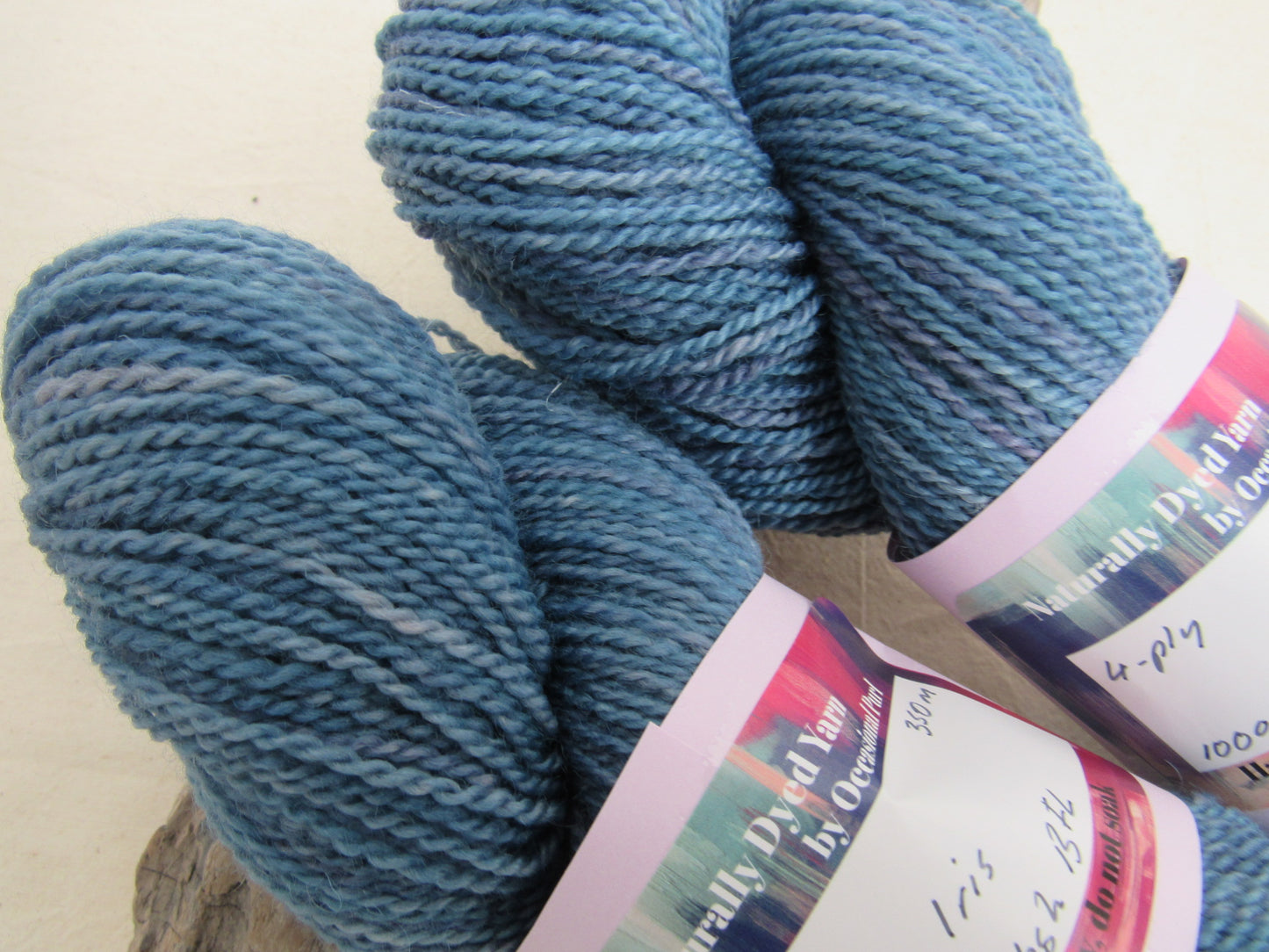Natural Dye 4-ply BFL Yarn