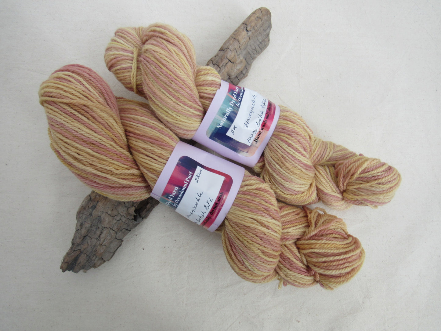 Natural Dye DK BFL Yarn