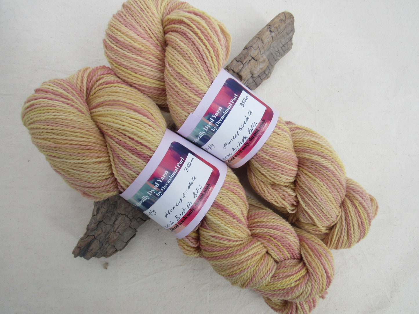 Natural Dye 4-ply BFL Yarn