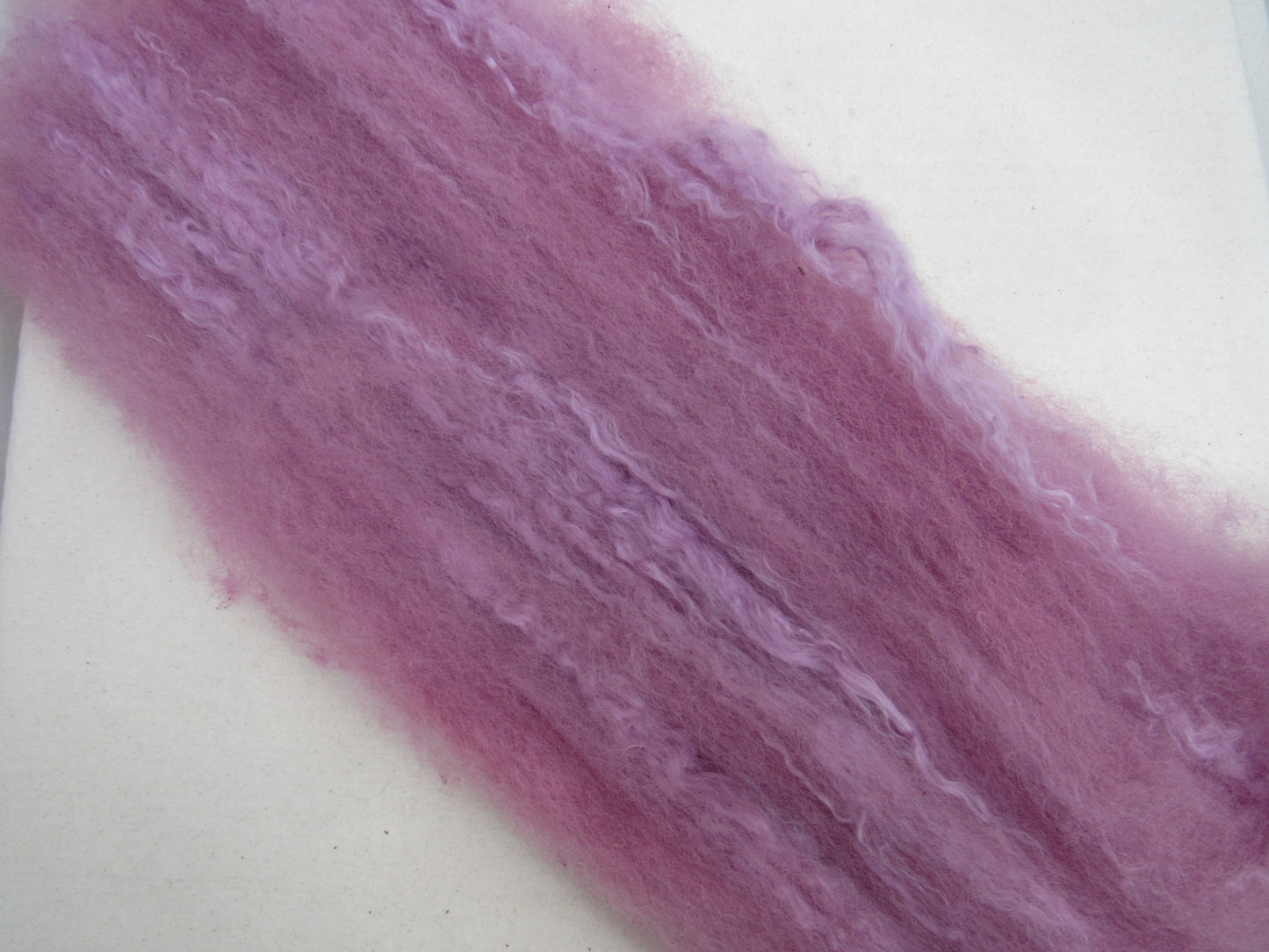 Natural Dye BFL / Silk Batts