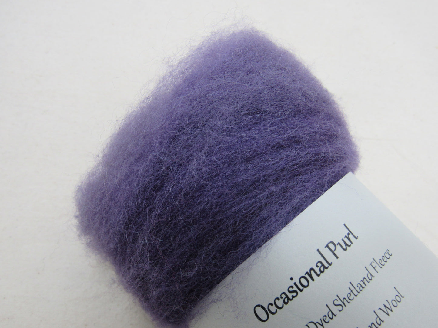 Natural Dye Shetland Wool Batts