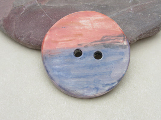 Landscape Ceramic Buttons