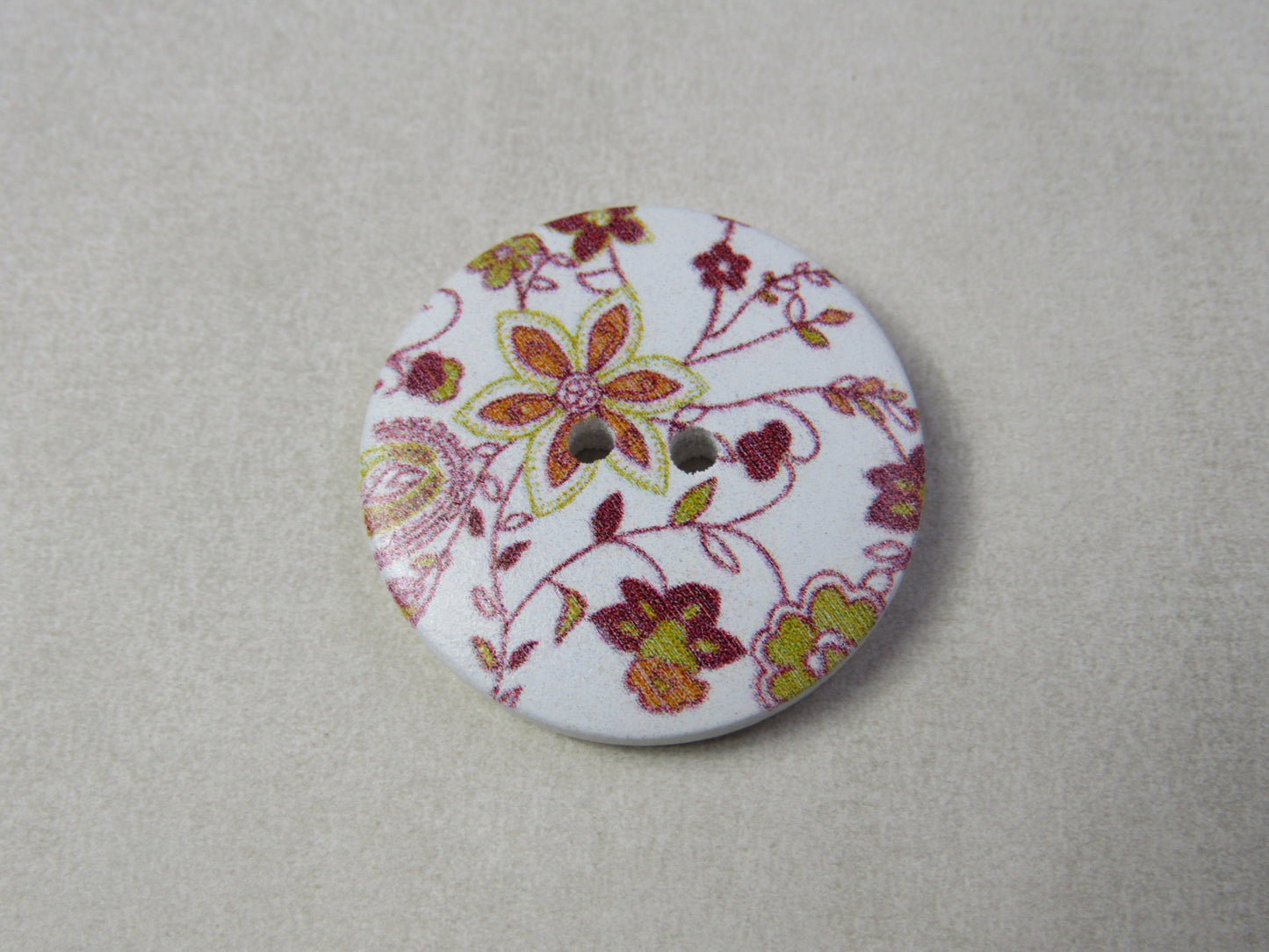 Painted Wooden Buttons