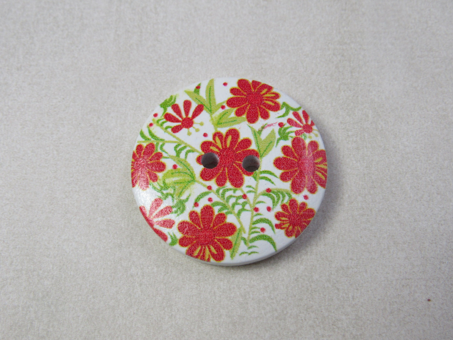 Painted Wooden Buttons