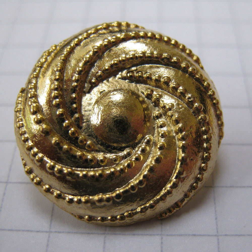 Metal Swirl Shank Buttons