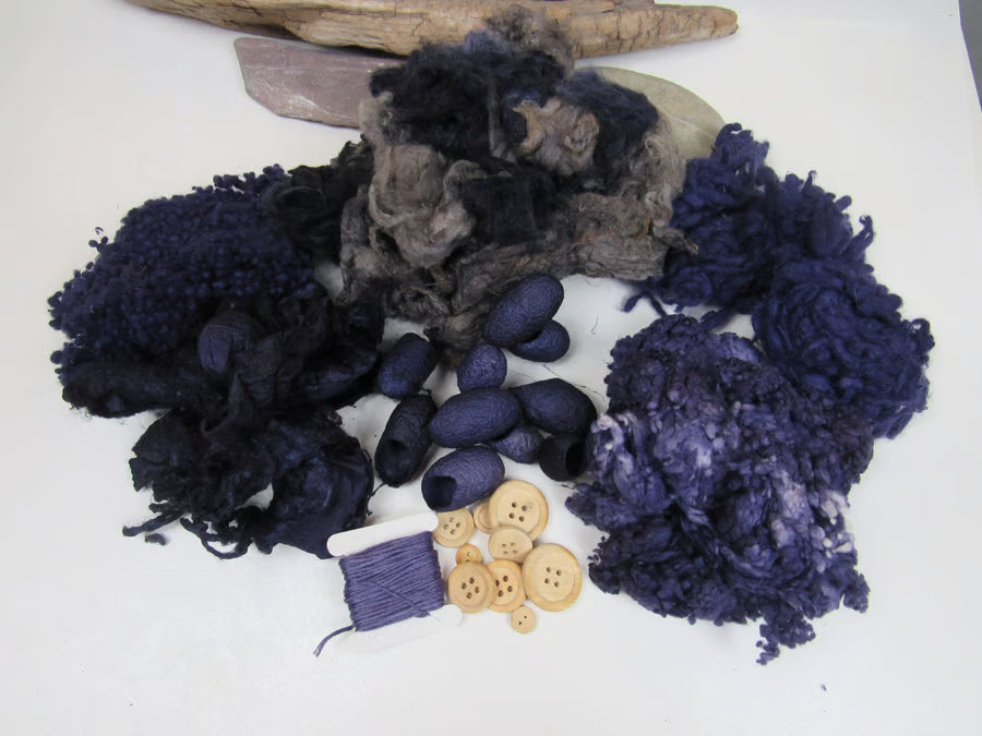 Natural Dye Mixed Natural Fibre Texture Pack