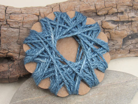 10m Natural Dye Tussah Silk Embroidery Threads