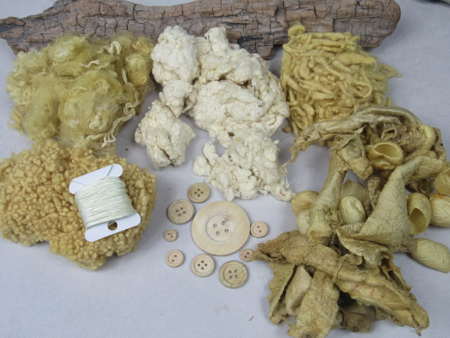 Natural Dye Mixed Natural Fibre Texture Pack