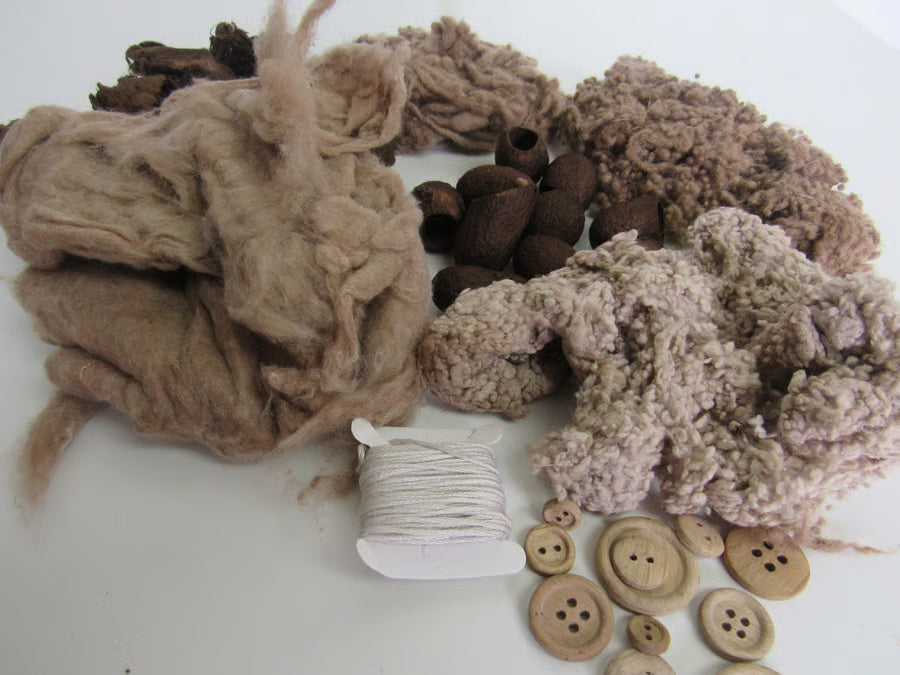 Natural Dye Mixed Natural Fibre Texture Pack