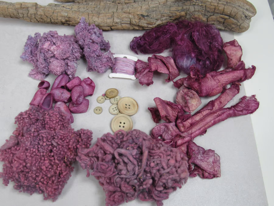 Natural Dye Mixed Natural Fibre Texture Pack