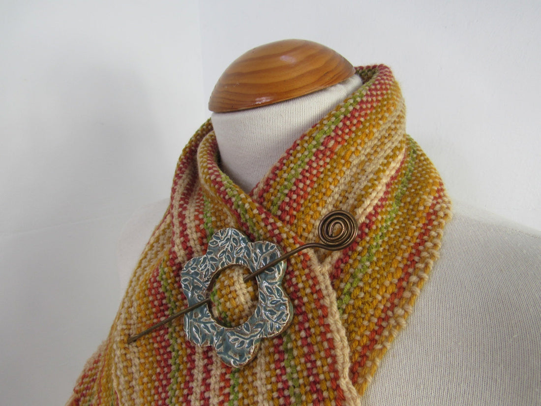 Handwoven Autumn Cowl