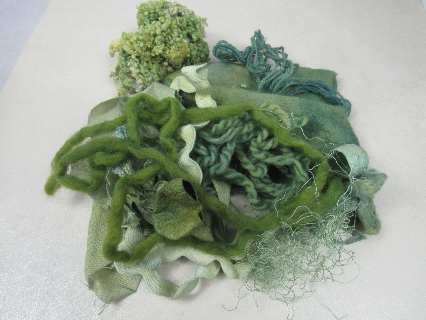 Natural Dye Scrap Fibre Packs
