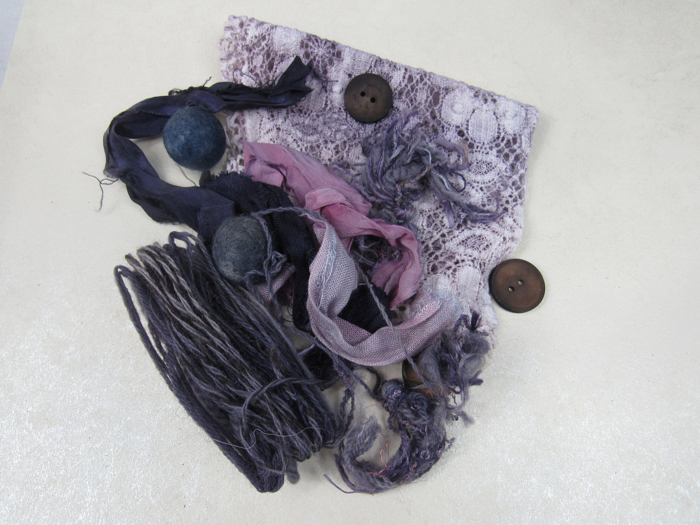 Natural Dye Scrap Fibre Packs