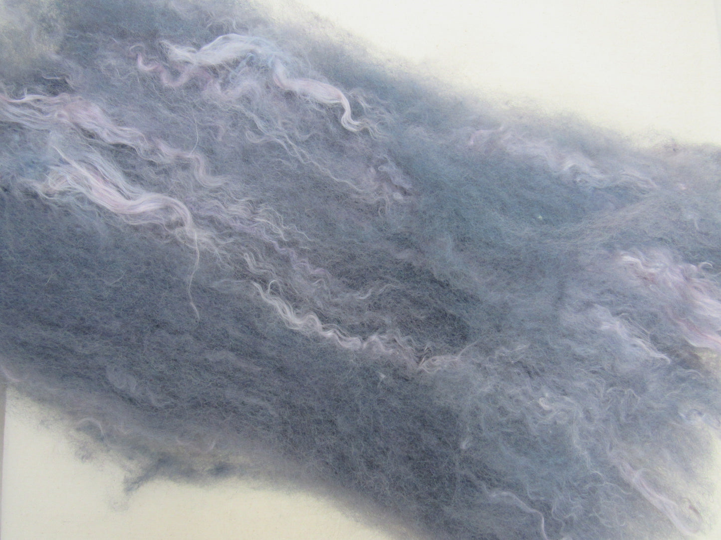 Natural Dye BFL / Silk Batts