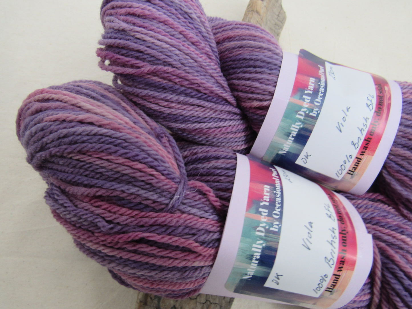 Natural Dye DK BFL Yarn