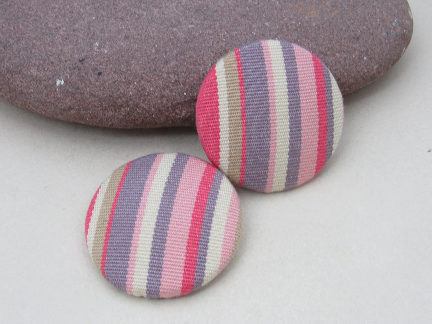 38mm Handmade Fabric Buttons