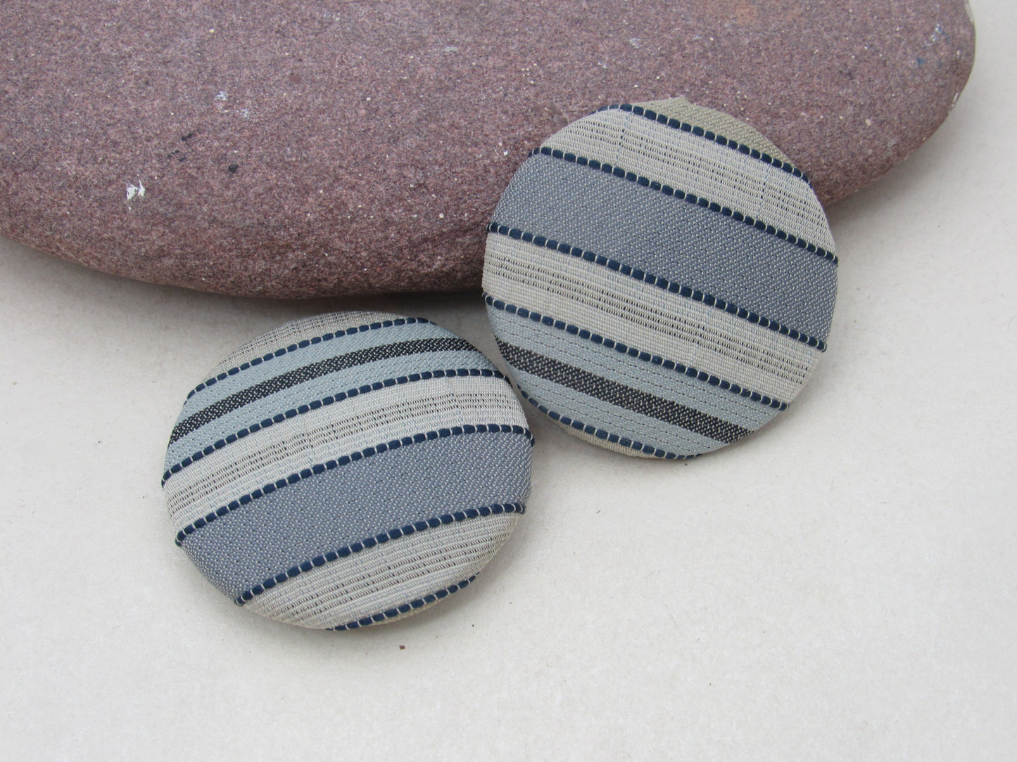 38mm Handmade Fabric Buttons