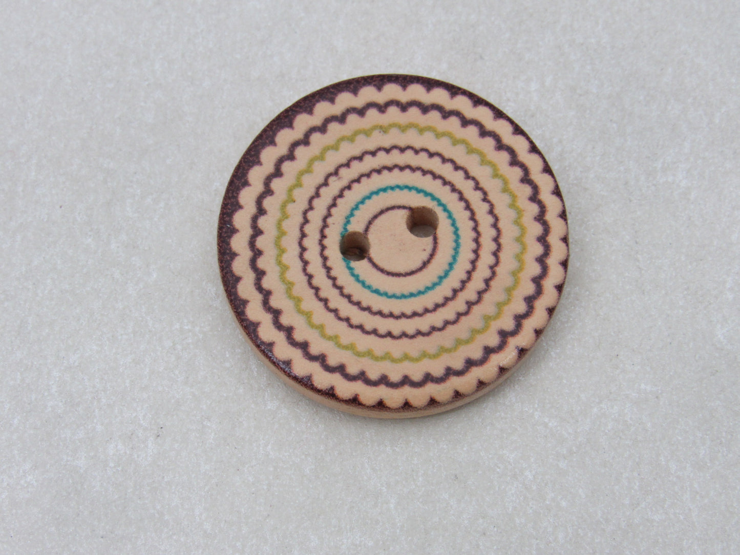 Painted Wooden Buttons