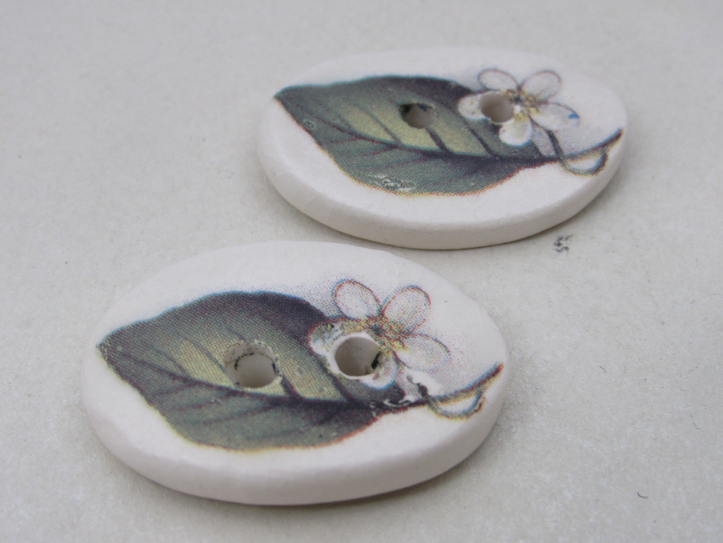 Medium Ceramic Decal Buttons