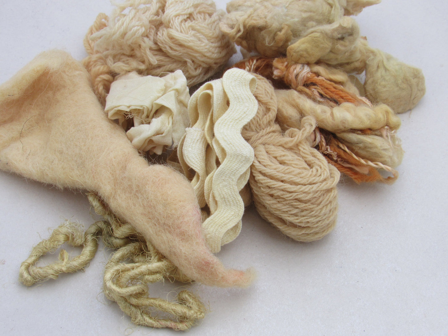 Natural Dye Scrap Fibre Packs