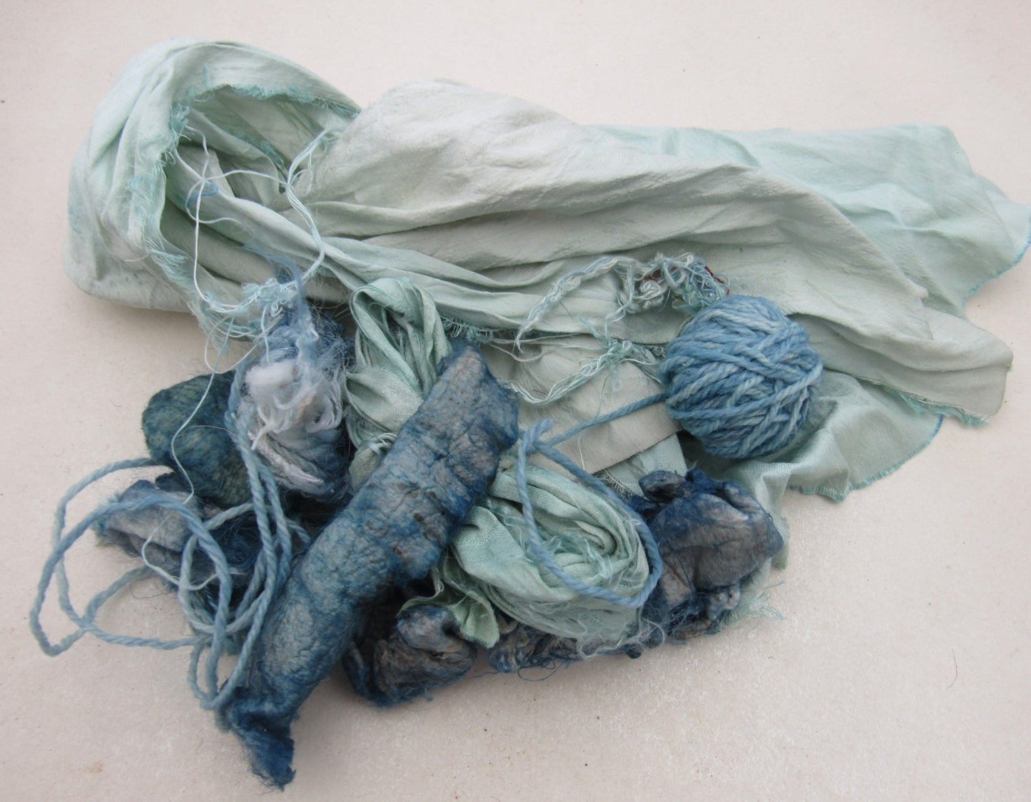 Natural Dye Scrap Fibre Packs