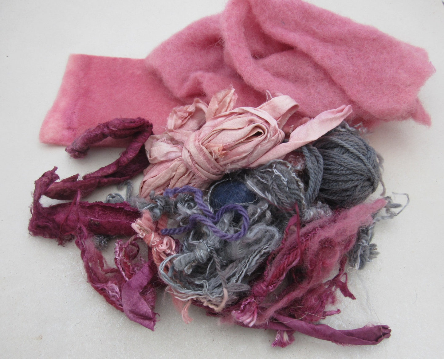 Natural Dye Scrap Fibre Packs