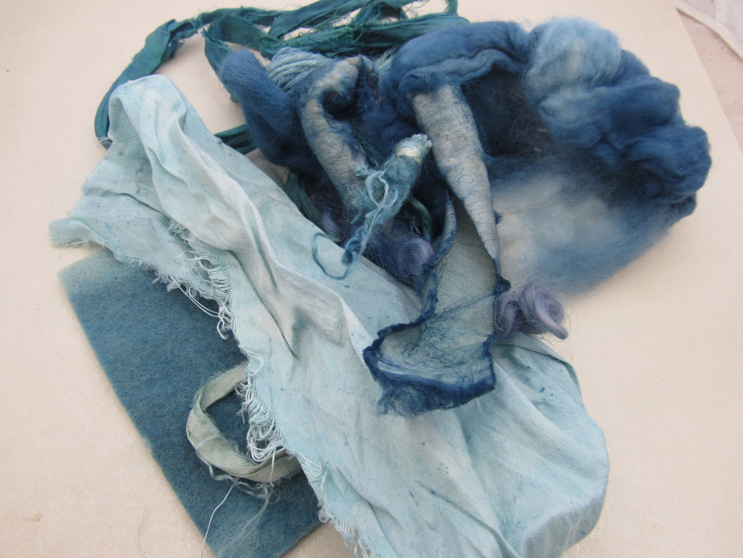 Natural Dye Scrap Fibre Packs