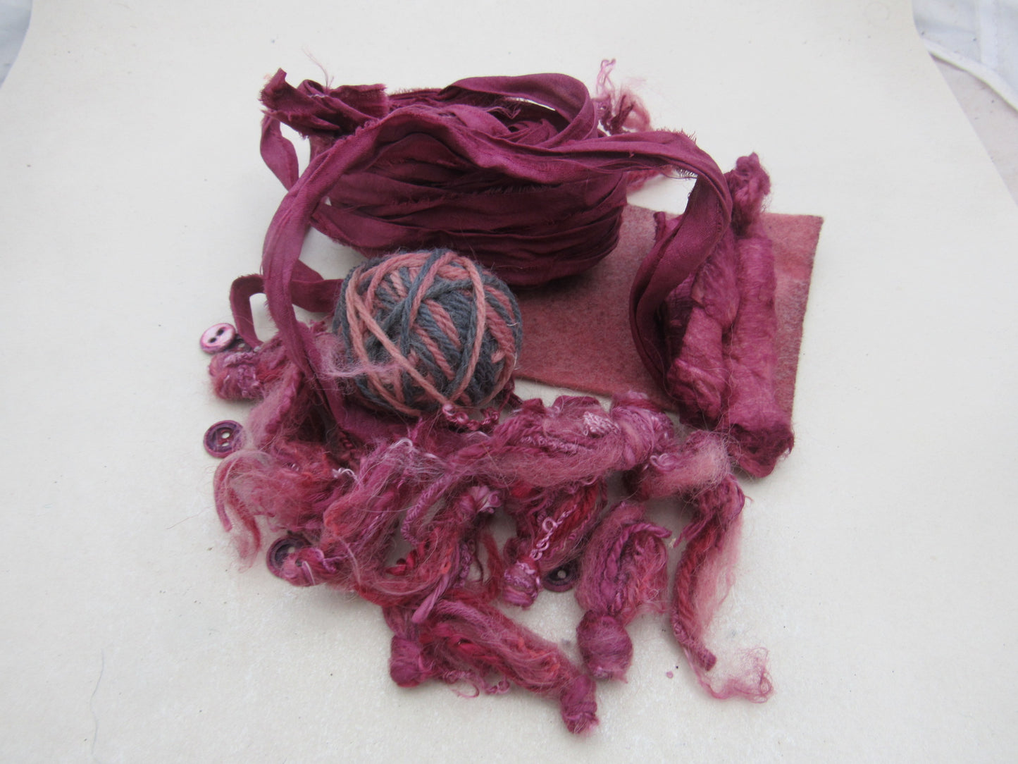 Natural Dye Scrap Fibre Packs