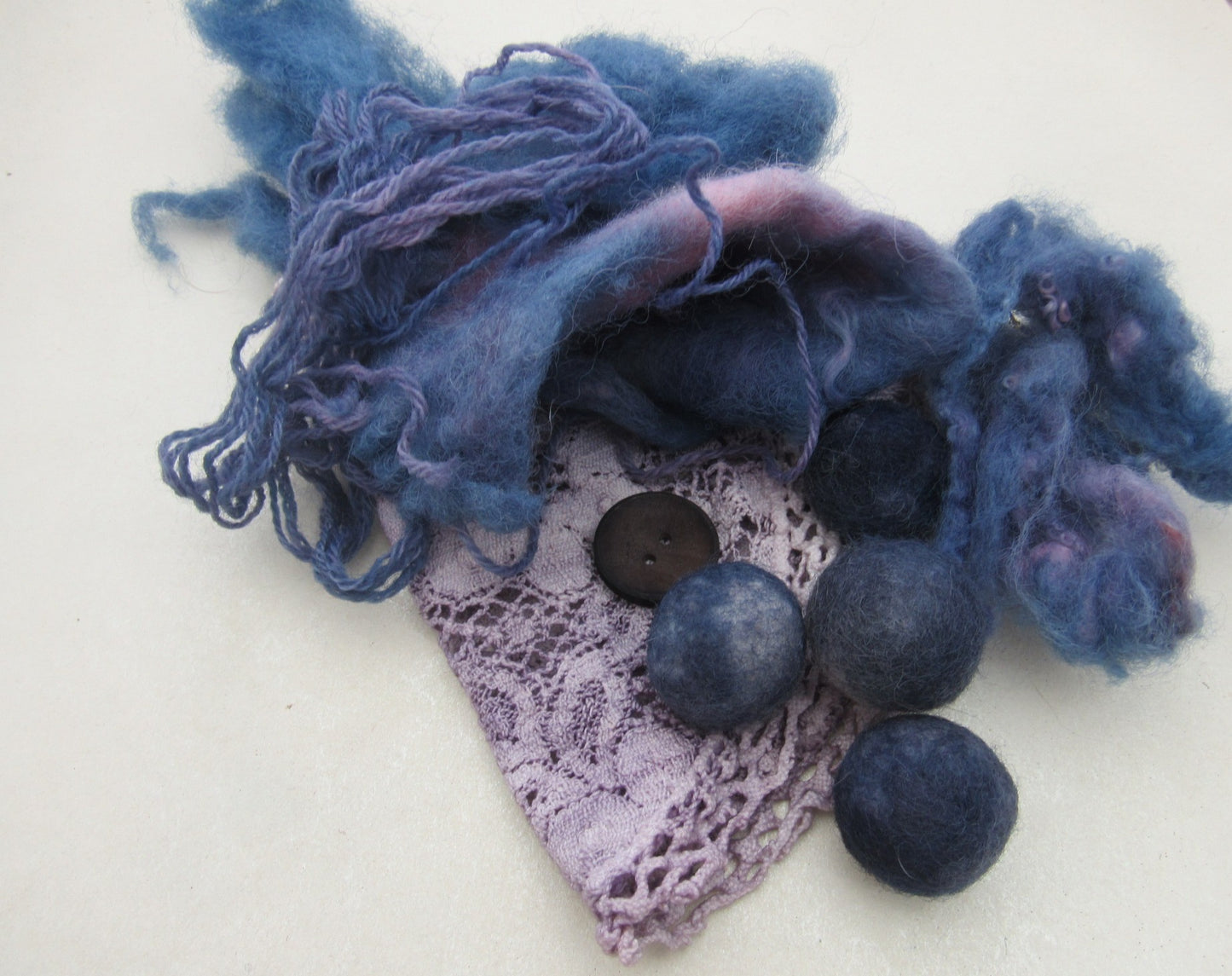 Natural Dye Scrap Fibre Packs