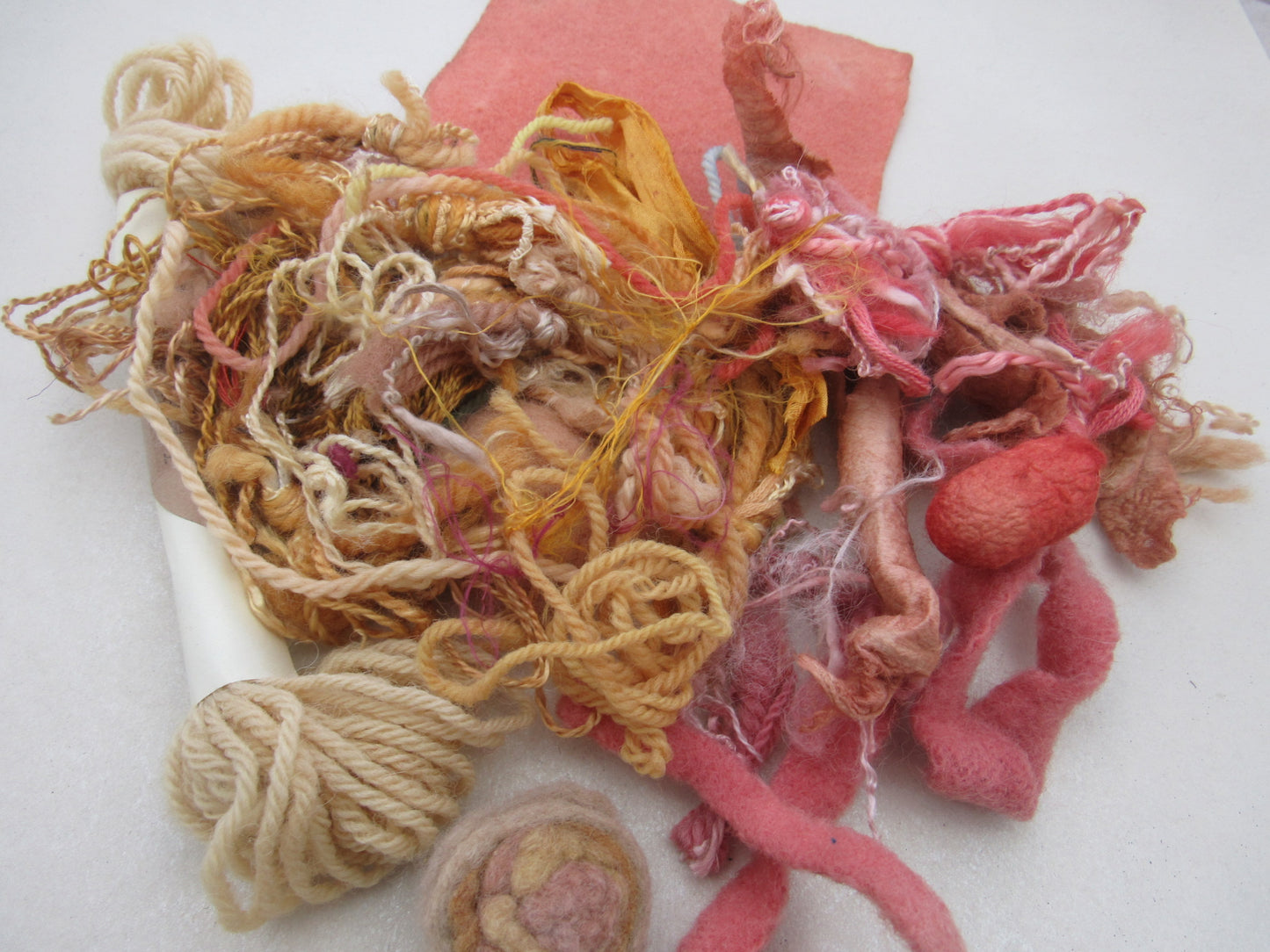 Natural Dye Scrap Fibre Packs