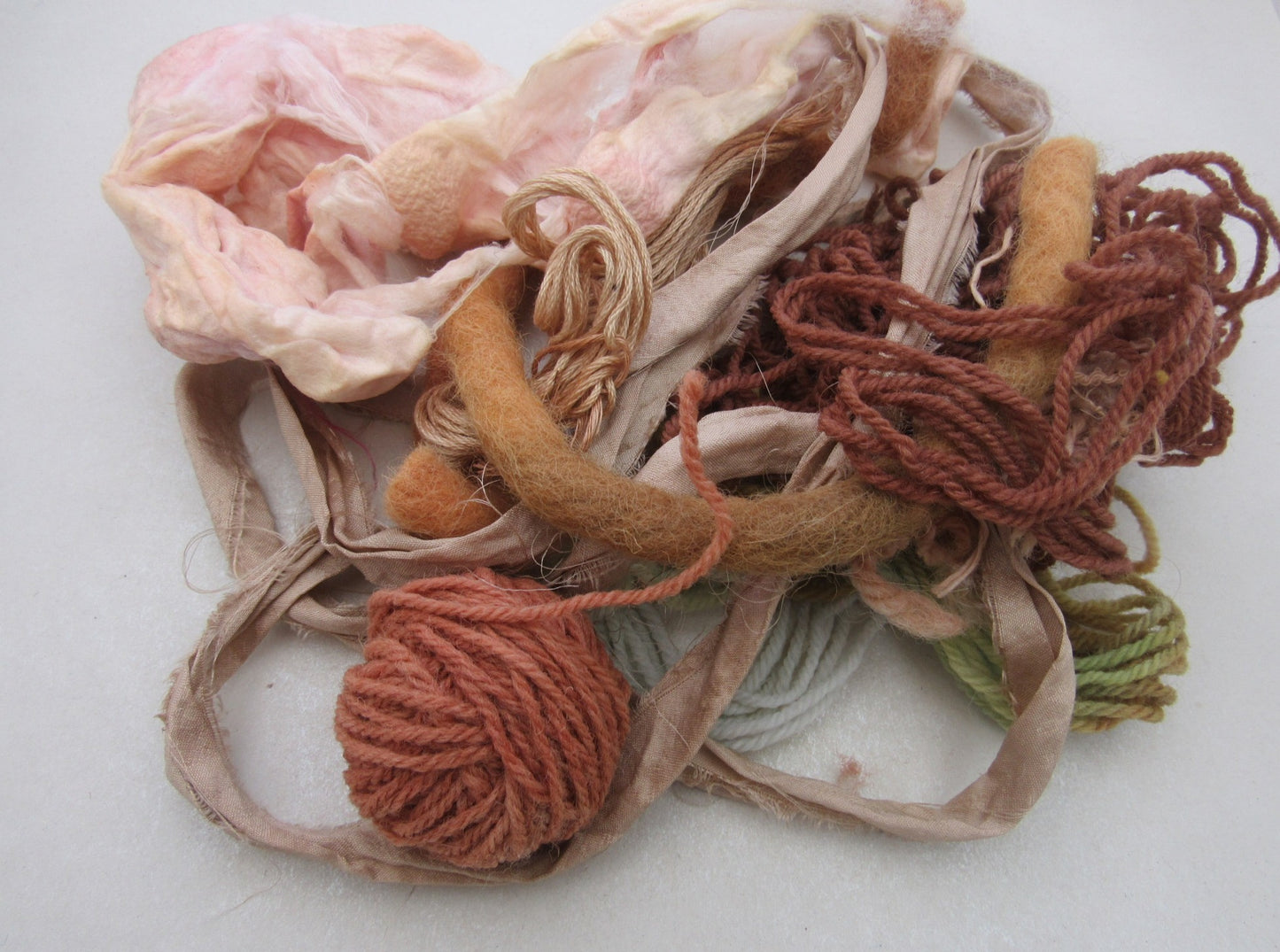 Natural Dye Scrap Fibre Packs