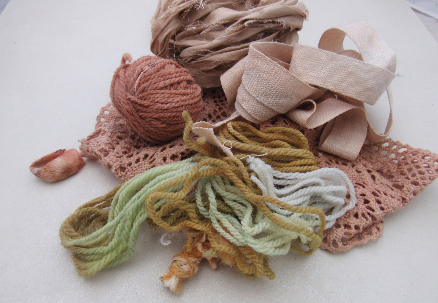 Natural Dye Scrap Fibre Packs