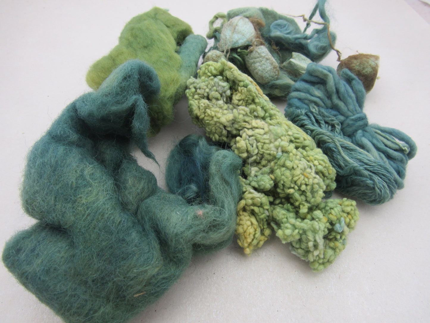Natural Dye Scrap Fibre Packs