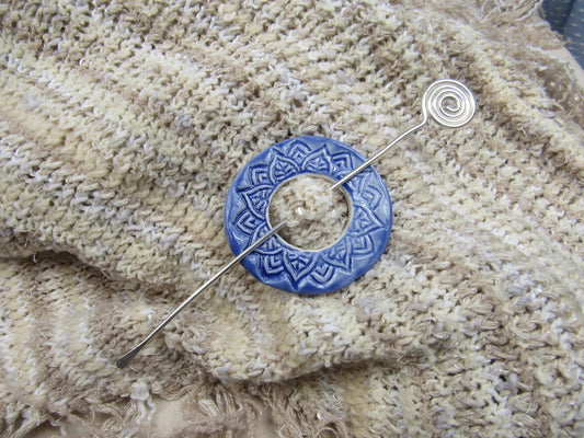 Ceramic Shawl Pins