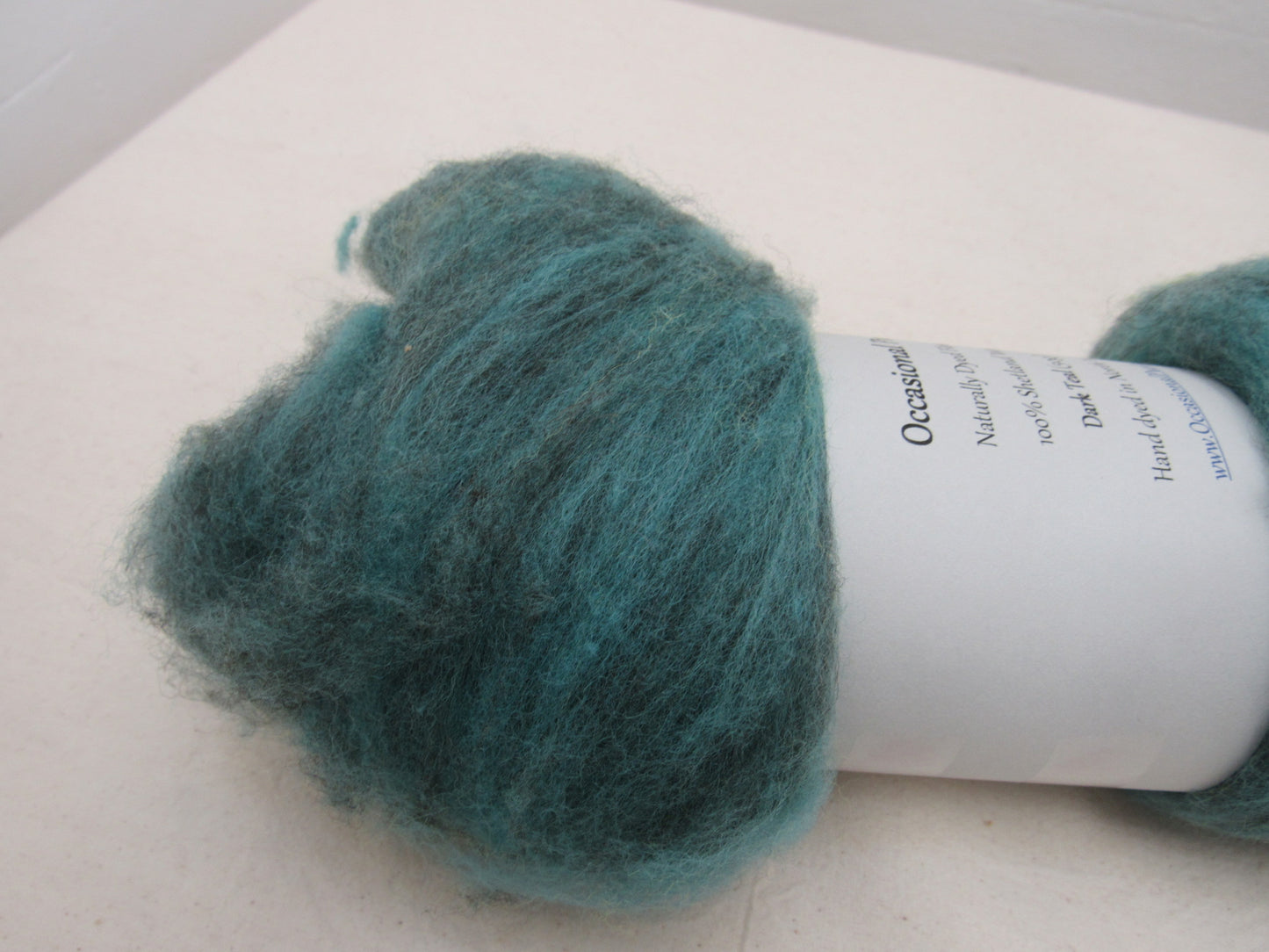Natural Dye Shetland Wool Batts