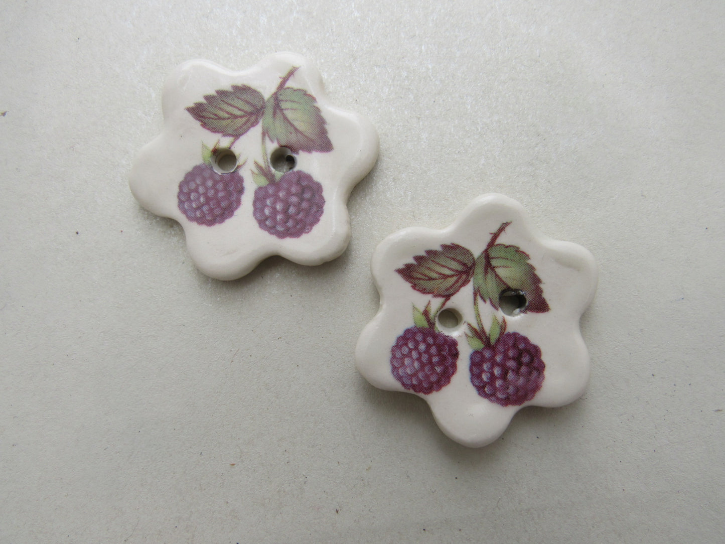 Medium Ceramic Decal Buttons