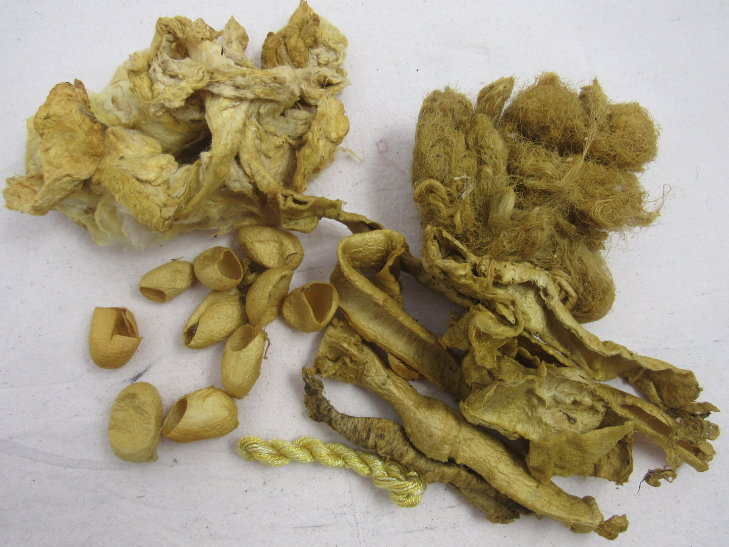 Natural Dye Silk Fibre Texture Pack