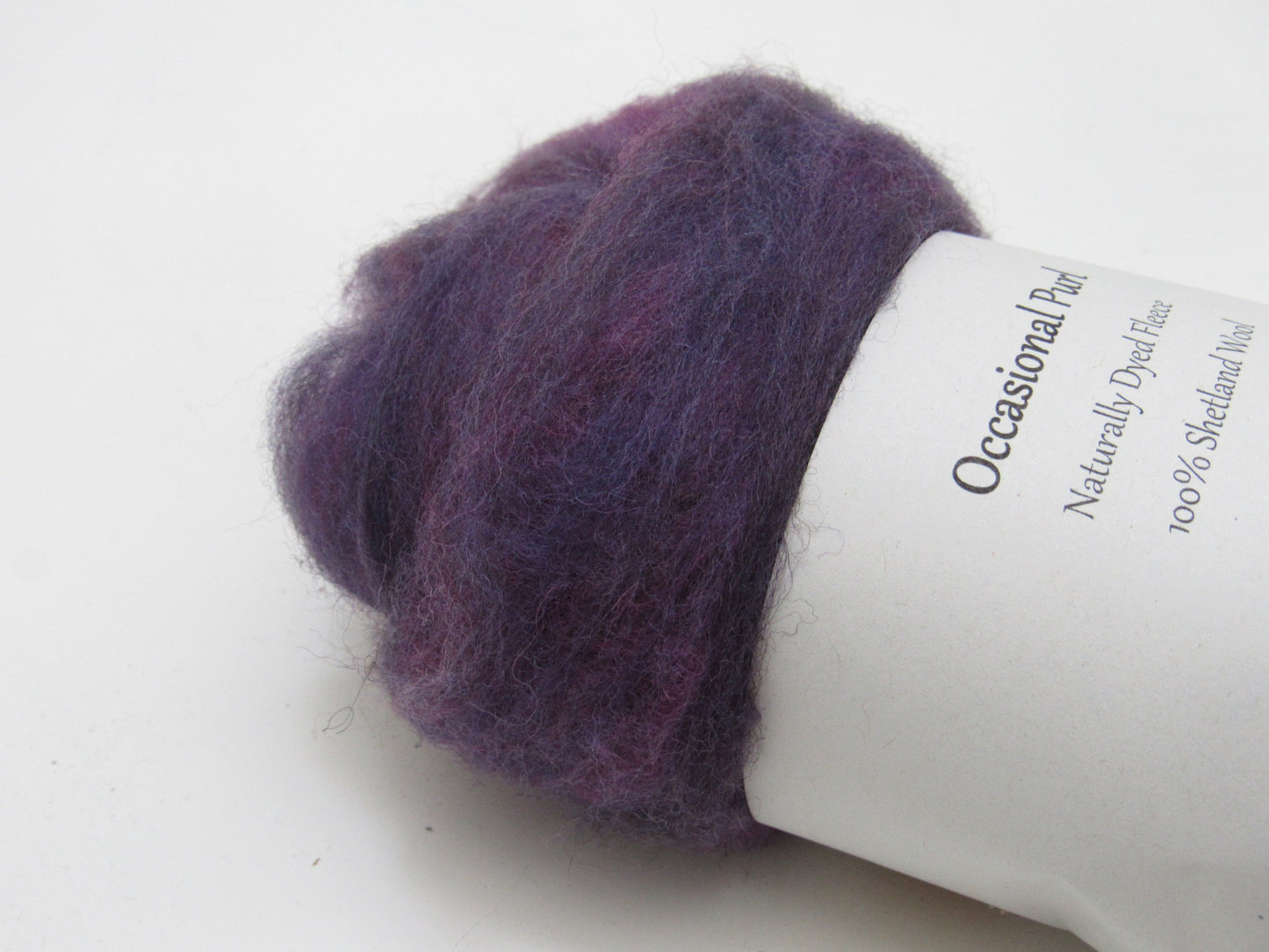 Natural Dye Shetland Wool Batts