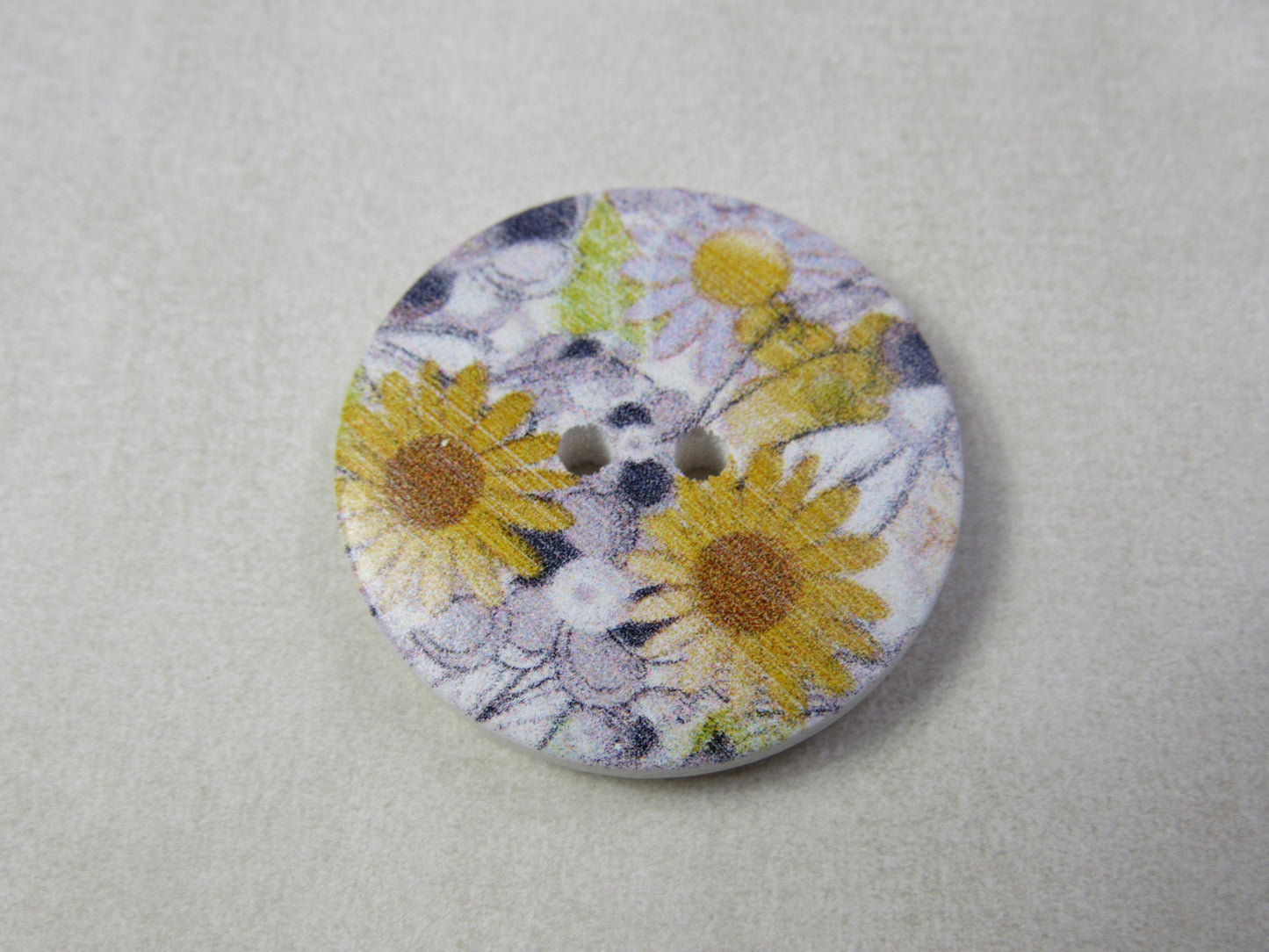 Painted Wooden Buttons