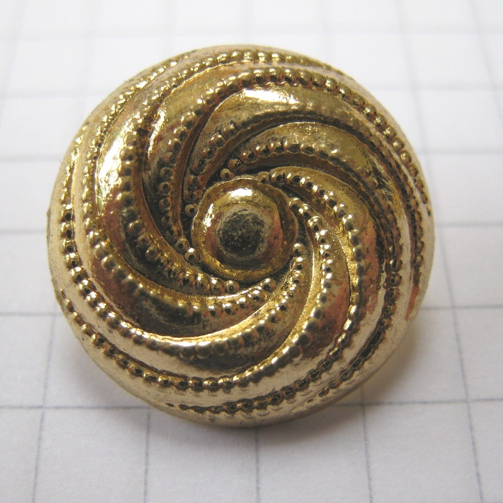 Metal Swirl Shank Buttons