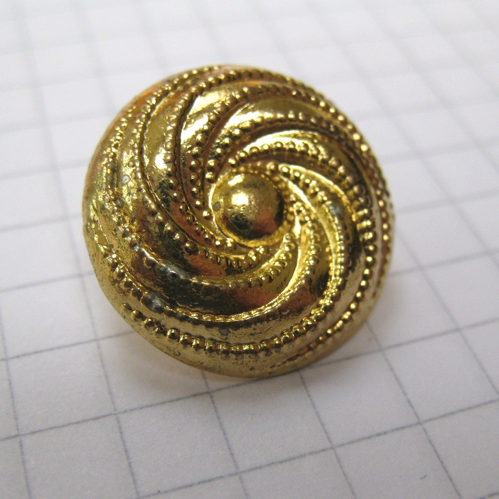 Metal Swirl Shank Buttons