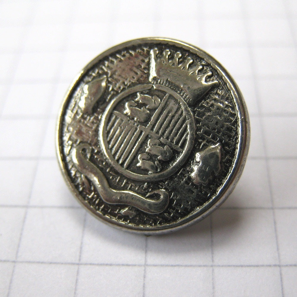 Small Metal Heraldic Buttons