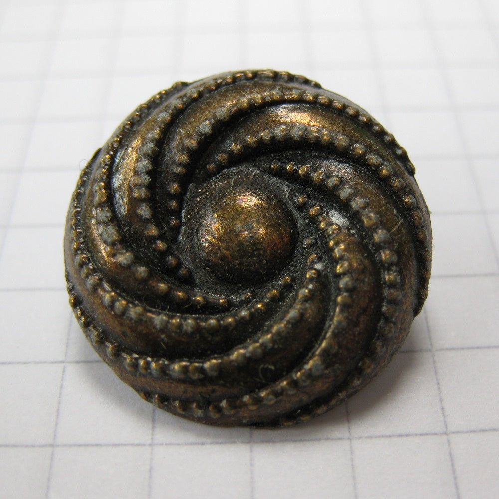 Metal Swirl Shank Buttons