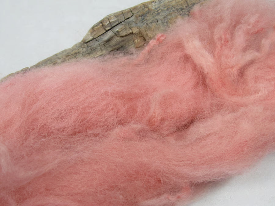 Natural Dye BFL Felting Wool
